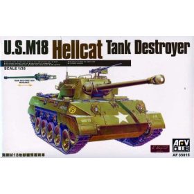 AFV Club AF35015 US M-18 HELLCAT 1/35 harckocsi makett