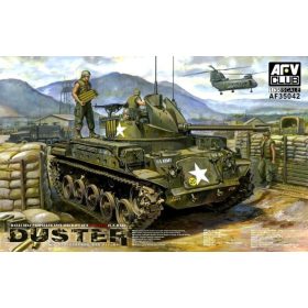   AFV Club AF35042 US M42A1 Self Propelled Anti-Aircraft Gun 1/35 harcjármű makett