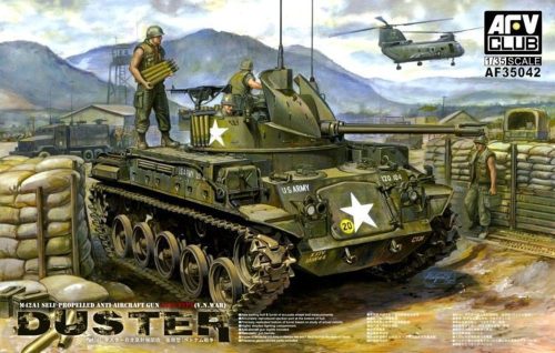 AFV Club AF35042 US M42A1 Self Propelled Anti-Aircraft Gun 1/35 harcjármű makett