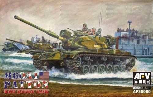 AFV Club AF35060 US M60A1 Patton Main Battle Tank 1/35 harckocsi makett