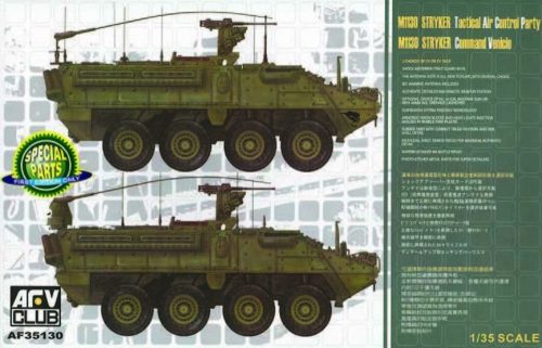 AFV Club AF35130 US M1130 Stryker Commander's Vehicle 1/35 harcjármű makett