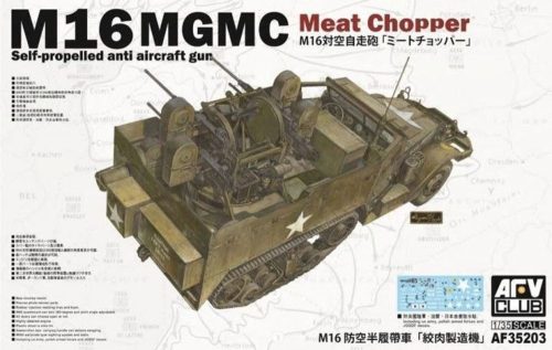 AFV Club AF35203 US M16 Multiple Gun Motor Carriage 1/35 harcjármű makett