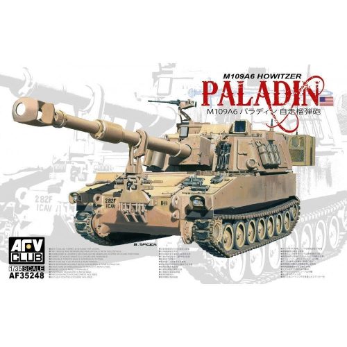 AFV Club AF35248 US M109A6 Paladin 1/35 harckocsi makett