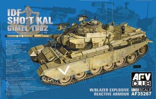 AFV Club AF35267 IDF SHO'T Kal GIMEL 1982 1/35 harckocsi makett