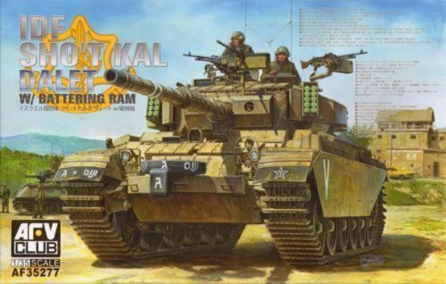 AFV Club AF35277 IDF Sho't Kal Dalet w/Battery Ram 1/35 harckocsi makett