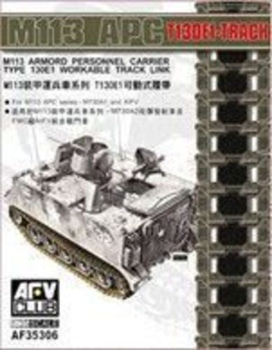 AFV Club AF35306 US M113 APC T130E1 Workable Track Link 1/35 működőképes lánctalp