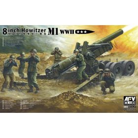   AFV Club AF35321 US 8 inch Howitzer M1 WWII 1/35 löveg makett