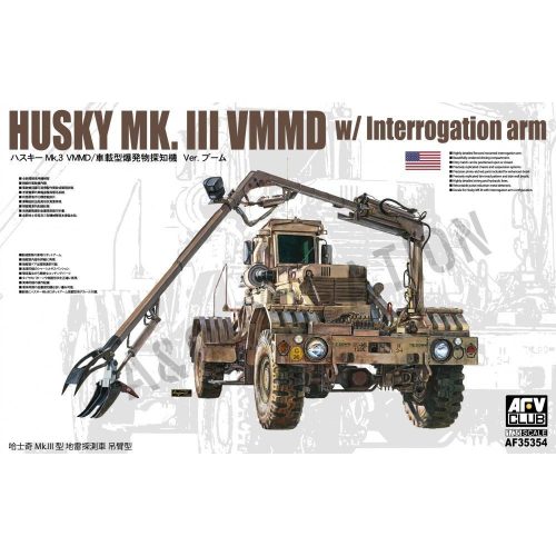 AFV Club AF35354 US Husky MK.III VMMD w/Interrogation arm 1/35 harcjármű makett