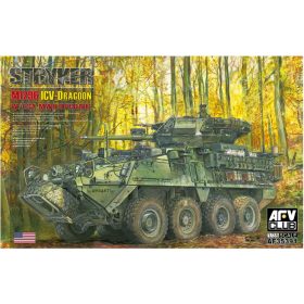   AFV Club AF35391 US M1296 STRYKER ICV-D W/ESA MWO UPGRADE 1/35 harckocsi makett