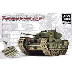   AFV Club AF35S54 British Churchill Mk.3/75mm (limited edition kit) 1/35 harckocsi makett