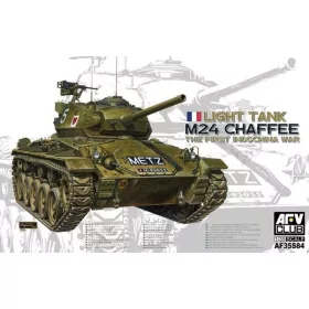   AFV Club AF35S84 French M24 Chaffee Light Tank the First Indochina 1/35 harckocsi makett