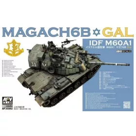 AFV Club AF35S92 IDF Magach 6B GAL 1/35 harckocsi makett