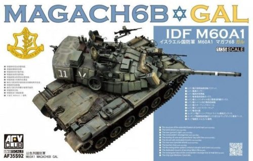 AFV Club AF35S92 IDF Magach 6B GAL 1/35 harckocsi makett