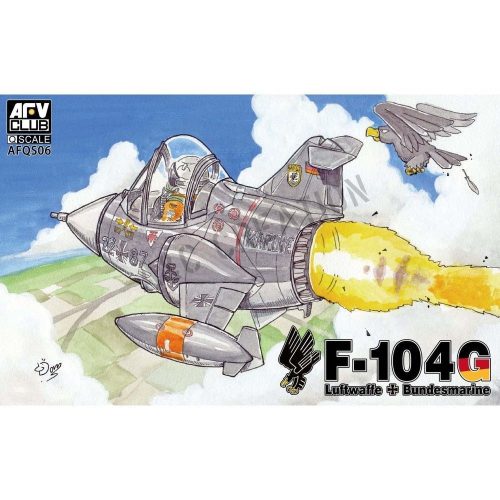 AFV Club AFQS06 F-104G Luftwaffe / Bundesmarine - Egg makett