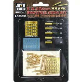   AFV Club AG35030 US 105mm Howitzer ammo set 1/35 lőszer makett