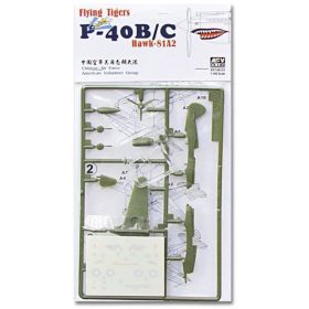  AFV Club AR144S01 Flying Tigers Curtiss P-40B/C 1/144 repülőgép makett