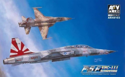 AFV Club AR48103 Northrop F-5F Tiger II Shark Nose 1/48 repülőgép makett