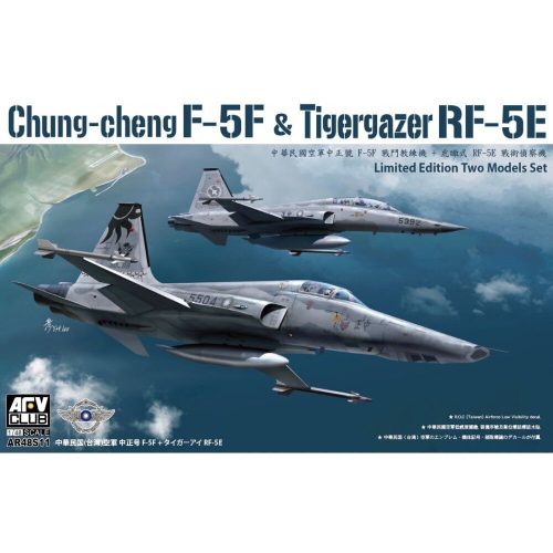 AFV Club AR48S11 Chung-Cheng F-5F & Tigergazer RF-5E<Limited Two models set> 1/48 repülőgép makett
