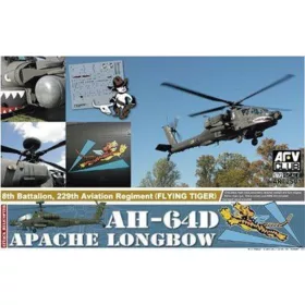   AFV Club AR72S01 US AH-64D Apache Longbow (the plastic parts of injection from ACADEMY) 1/72