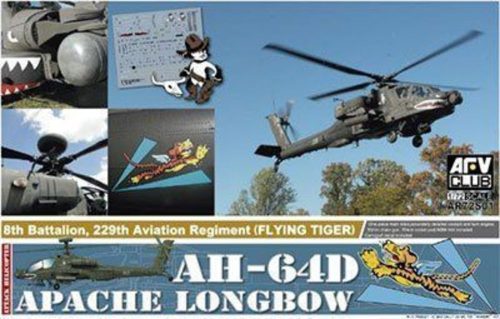 AFV Club AR72S01 US AH-64D Apache Longbow (the plastic parts of injection from ACADEMY) 1/72