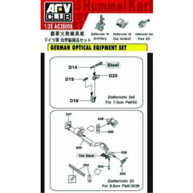 AFV Club C35006 GERMAN OPTICAL SET 1/35