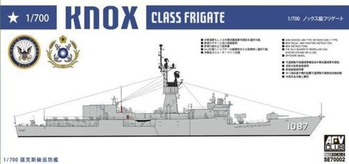 AFV Club SE70002 USS KNOX CLASS FRIGATES 1/700 hajó makett