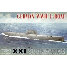   AFV Club SE73501 German U-Boat XXI 1/350 tengeralattjáró makett