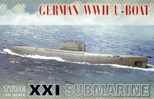 AFV Club SE73501 German U-Boat XXI 1/350 tengeralattjáró makett