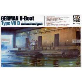   AFV Club SE73505 German U-Boat Type 7D 1/350 tengeralattjáró makett