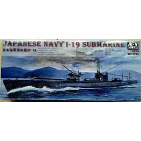  AFV Club SE73506 IJA I-19 submarine 1/350 tengeralattjáró makett
