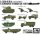 AFV Club SE73516 US WW2 Vehicle Set 1/350 harcjármű makett