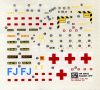 AFV Club TW60012 decal for Swedish Strv 14/Ikv91 1/35 matrica