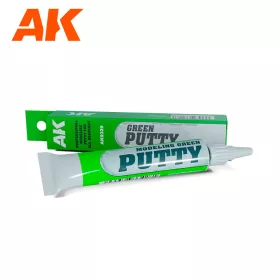   AK Interactive AK9329 MODELING GREEN PUTTY 20 ml - Tömítőpaszta, zöld színben