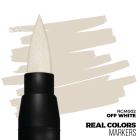   AK Interactive RCM002 OFF WHITE - RC MARKER - akril festékfilc makettezéshez