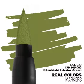   AK Interactive RCM029 IJN M3 (M) MITSUBISHI INTERIOR GREEN - RC MARKER - akril festékfilc makettezéshez