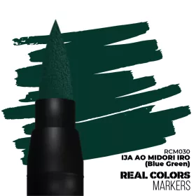   AK Interactive RCM030 IJA AO MIDORI IRO (BLUE GREEN) - RC MARKER - akril festékfilc makettezéshez