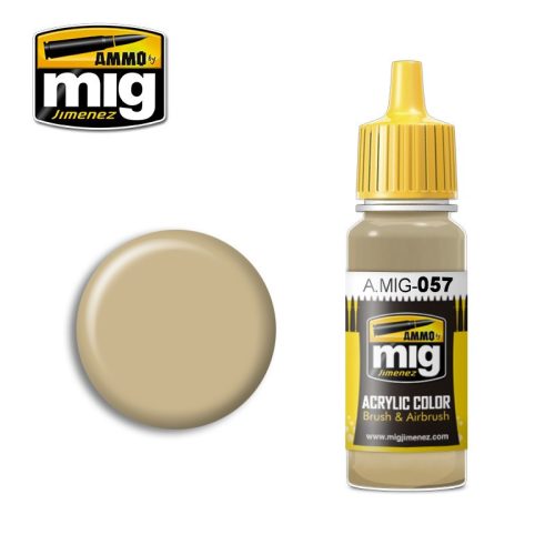 A.MIG-0057 Sárgás szürke - YELLOW GREY makett festék