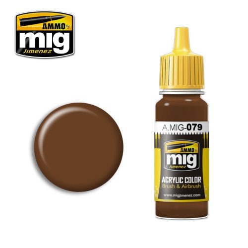 A.MIG-0079 Agyag barna - CLAY BROWN makett festék