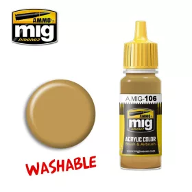   A.MIG-0106 Mosható homok - WASHABLE SAND (RAL8020) makett festék