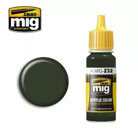 A.MIG-0232 RLM 70 SCHWARZGRÜN makett festék