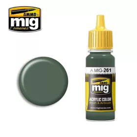   A.MIG-0261 IJA Nakajima Green - IJA Nakajima zöld makett festék