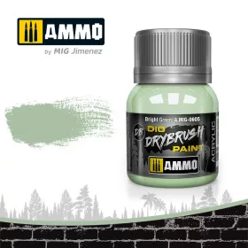 A.MIG-0605 DRYBRUSH Bright Green - Szárazecseteléshez