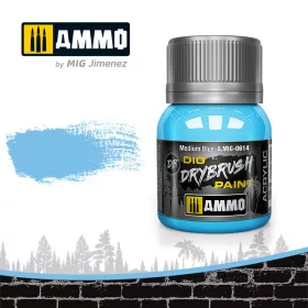 A.MIG-0614 DRYBRUSH Medium Blue - Szárazecseteléshez