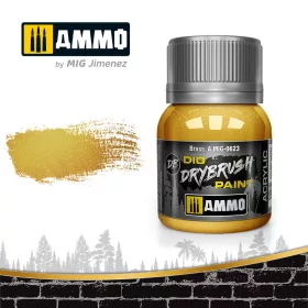 A.MIG-0623 DRYBRUSH Brass - Szárazecseteléshez
