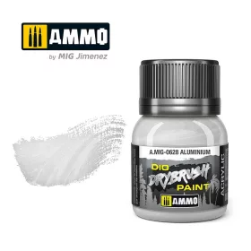 A.MIG-0628 DRYBRUSH Aluminium - Szárazecseteléshez