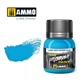 A.MIG-0630 DRYBRUSH Saphire Blue - Szárazecseteléshez