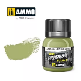 A.MIG-0634 DRYBRUSH Light Kaki Green - Szárazecseteléshez