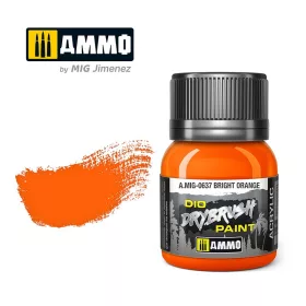 A.MIG-0637 DRYBRUSH Bright Orange - Szárazecseteléshez
