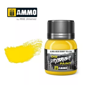 A.MIG-0639 DRYBRUSH Sunny Yellow - Szárazecseteléshez