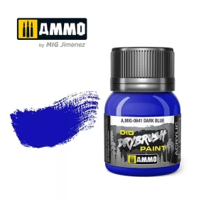 A.MIG-0641 DRYBRUSH Dark Blue - Szárazecseteléshez